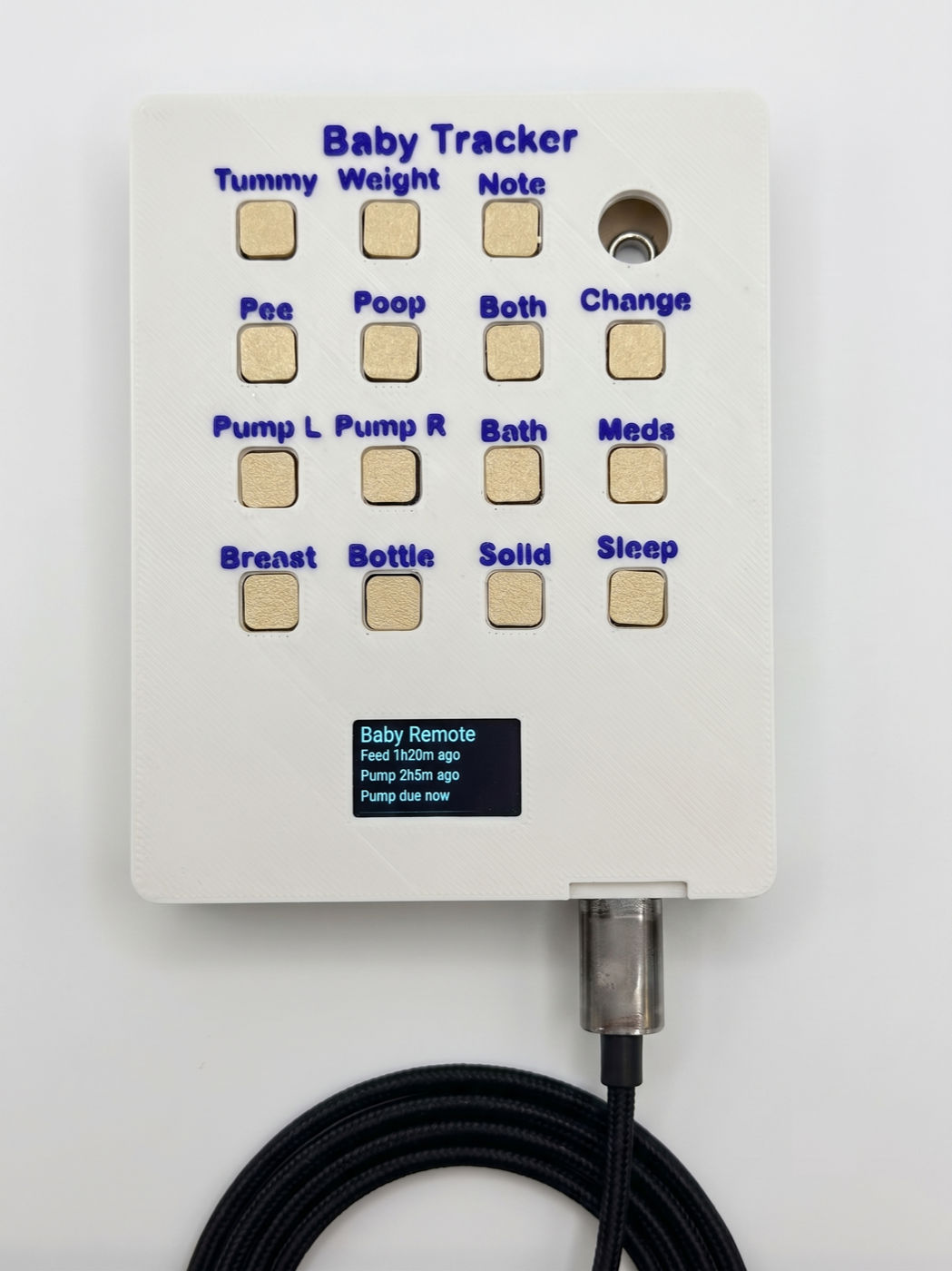 A one-tap baby tracker for Home Assistant